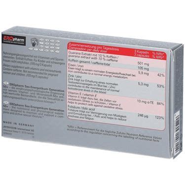 Sex Energetikum Generation 50 30 St Shop Apotheke