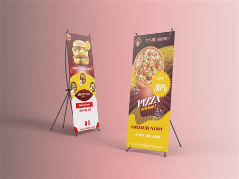 Banners For Restaurant 🍴 by Khaoula Zaroui on Dribbble