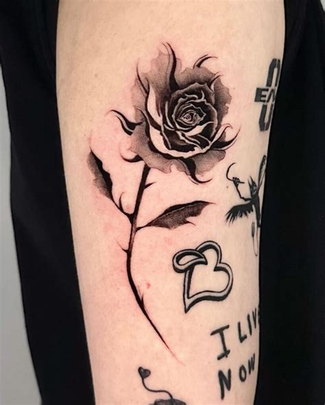 Black Rose Tattoo Meanings And 24 Heart Stopping Ink Ideas