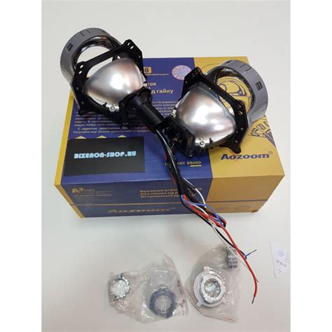 Bi-Led линзы Aozoom A3 MAX | Купить, цена, отзывы