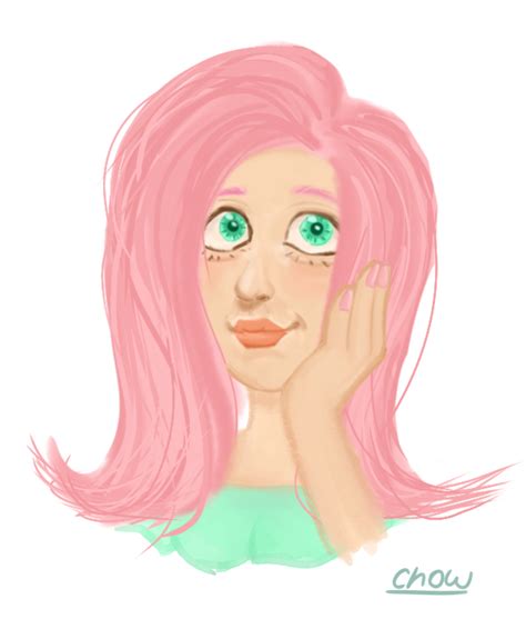 Fluttershy Human By Chooowee On Deviantart