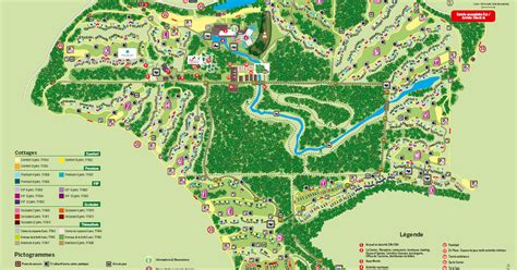 Village Map Of Center Parcs Park Zandvoort ParkExplorer