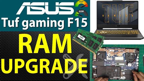 How to Upgrade RAM on Asus Tuf Gaming F15 FX506H Laptop - Step-by-Step ...
