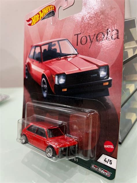 Toyota Starlet Hot Wheels Premium 1 64 Hobbies Toys Toys Games On Carousell