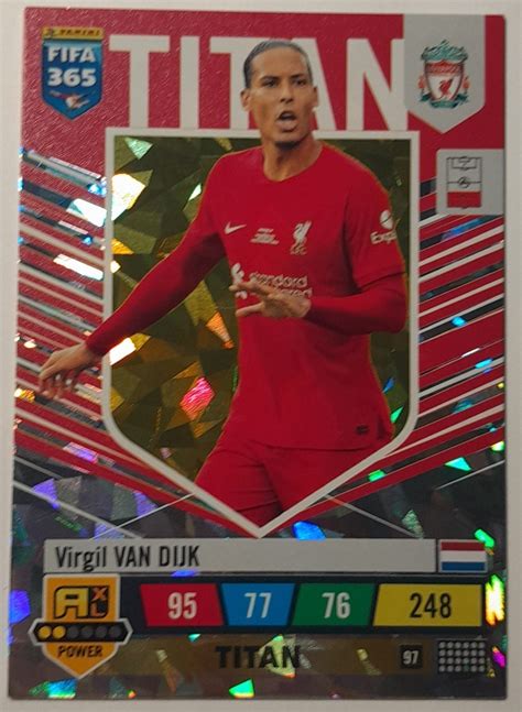 PANINI FIFA 365 2023 TITAN VAN DIJK LIVERPOOL 97 Gdańsk Kup teraz