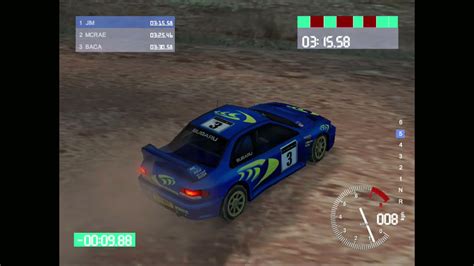 Colin Mcrae Rally 2 0 Greece Stage One Youtube