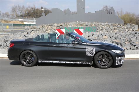 Spyshots Bmw M4 Convertible Caught With The Top Down Autoevolution