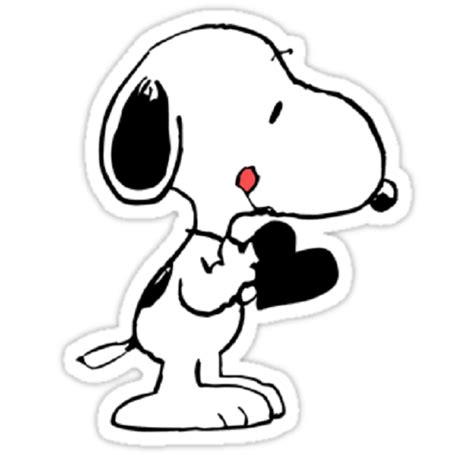 Snoopy Stickers Clipart Best