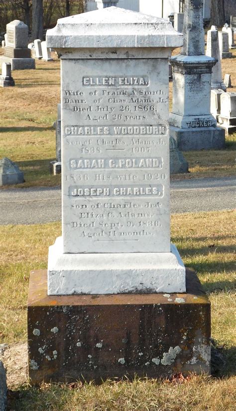 Charles Woodburn Adams Find A Grave Memorial