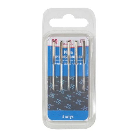 Иглы для швейных машин № 80, 5 шт/упак, Арти - купить с доставкой по ...