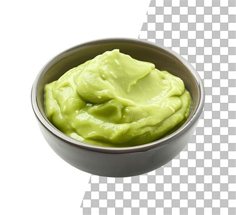 Wasabi Sauce Isolated Premium Ai Generated Psd