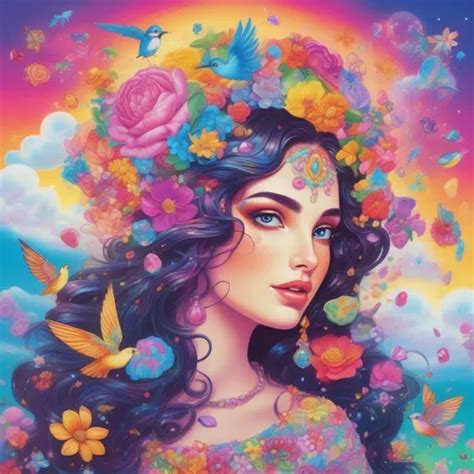 A Beautiful And Colourful Persephone Whose Brunette