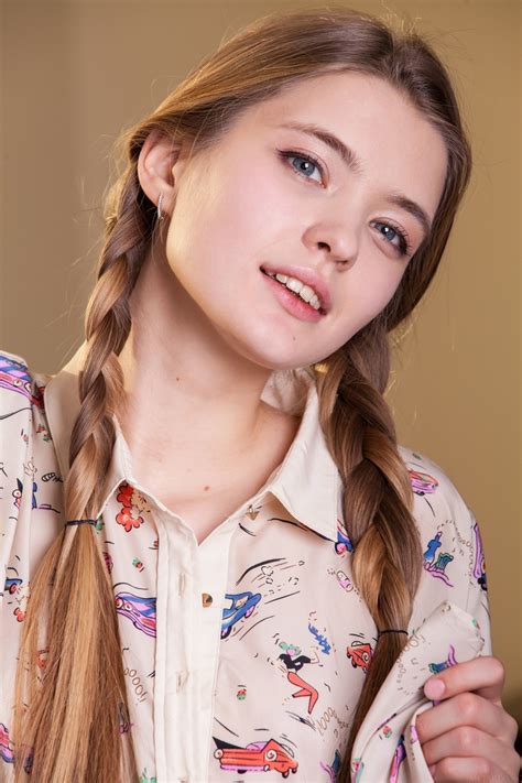 Pretty Teen With Pigtails Sigrid Exposes Her Delicious Pussy And Long Legs CoedCherry