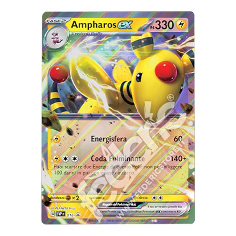 Promo Svp016 Ampharos Ex It Mint Federicstore