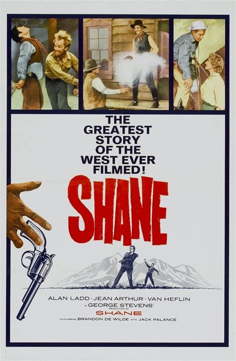 Shane (1953) - Posters — The Movie Database (TMDb)