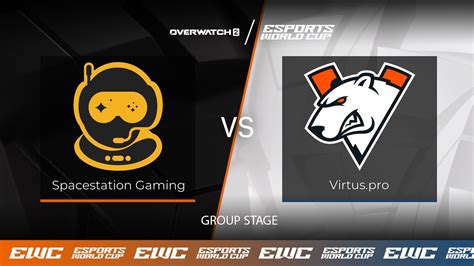 Spacestation Gaming Vs Virtus Pro Ewc Overwatch Day Group