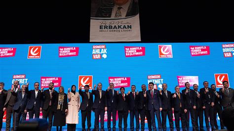 Yeniden Refah Partisi nin İstanbul adayları belli oldu