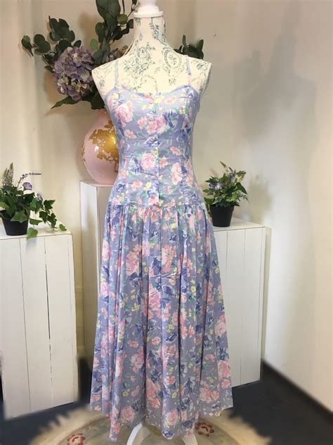 Vintage Laura Ashley Dress Flutterbys Boutique