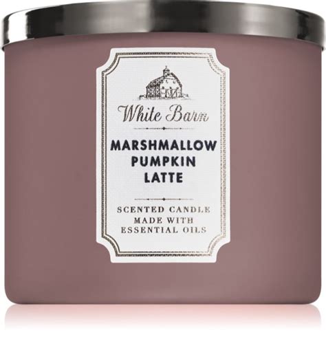 Bath Body Works Marshmallow Pumpkin Latte Scented Candle Notino Co Uk