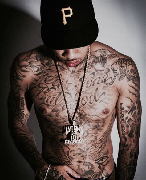 Tyga Arm Tattoos