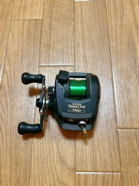 代購代標第一品牌樂淘letaoSHIMANO Bantam Bass One Mag B1 RM 右巻 ベイトリール オールド リール 現状渡し