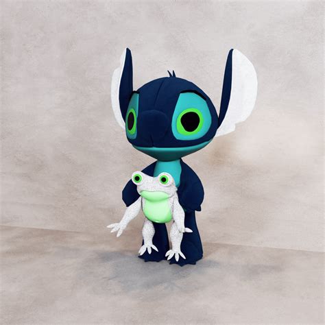 Ursinho Stitch - Conecta 3D Models