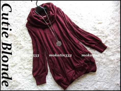 WORLD Cutie Blonde オフタートルワンピースbol ワンピース 売買されたオークション情報yahooの商品情報をアーカイブ公開 オークファンaucfan