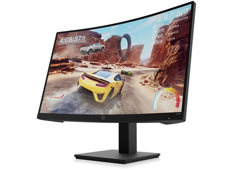 HP X27qc 27-inch Curved 165Hz QHD Gaming Monitor - KAKI