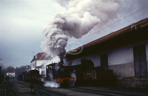 The Transport Library Cp Portugal Railways Steam Locomotive E124 At