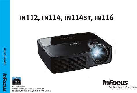 Bedienungsanleitung InFocus IN116 (Seite 1 von 35) (Französisch)