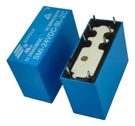 Smi 24vdc sl 2c Relé Relay Rele 24v 5a 8 Pines MercadoLibre