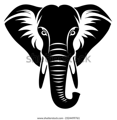 Best Elephant Head Silhouette Royalty-Free Images, Stock Photos & Pictures | Shutterstock