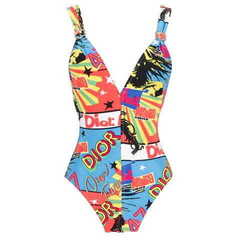 Dior One-piece Swimsuit For Sale at 1stDibs