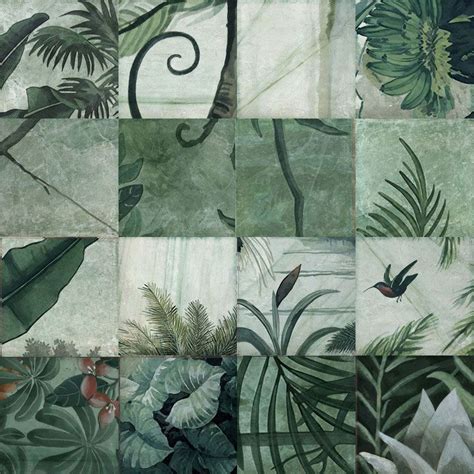 Jungle is a tile collection that takes it's inspiration from botanic ...