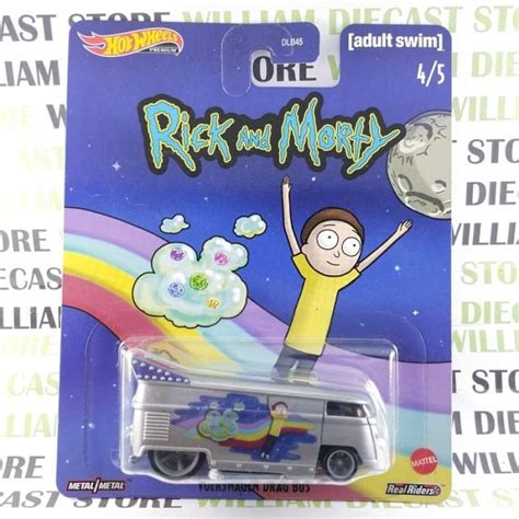 Promo Hotwheels Volkswagen Drag Bus Rick And Morty Hot Wheels Premium Diskon Di Seller