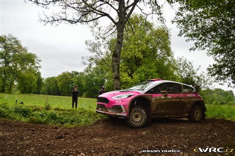 Rumeau Sarah Amblard Julie Ford Fiesta Rally2 Rallye Castine