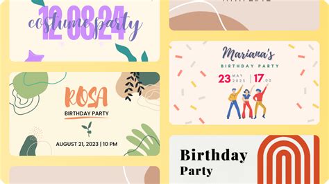 custom party invitation maker