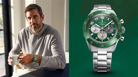 Aaron Rodgers Custom Zenith Watch Allegedly Reveals His Return Date