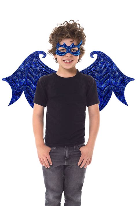 Blue Dragon Wings and Mask-LA62973-M