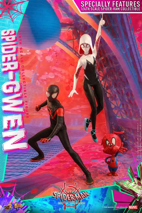 Hot Toys Spider Gwen Da Spider Man Into The Spider Verse Itakon It