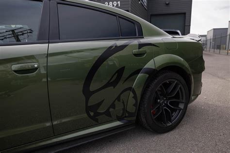 Dodge Charger Srt Custom Hellcat Logo Graphics