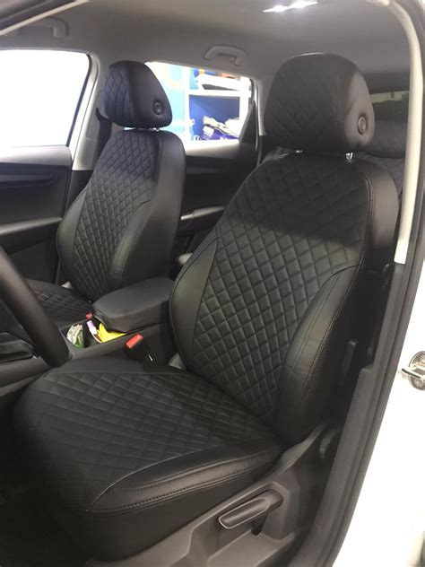 Установка чехлов на Шкоду Карок (Актив) — АВТОПИЛОТ на DRIVE2