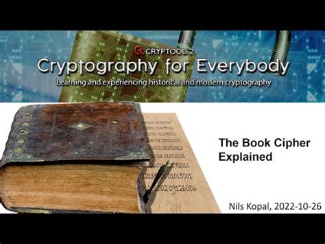 book cipher explained wwwkopaldevde
