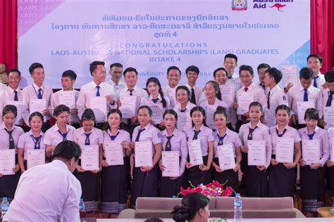 Graduation Ceremony for LANS students Intake 4 at National University