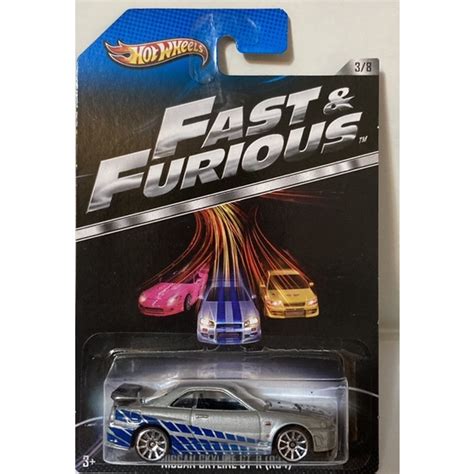 Hot Wheels Fast Furious Nissan Skyline Gt R R