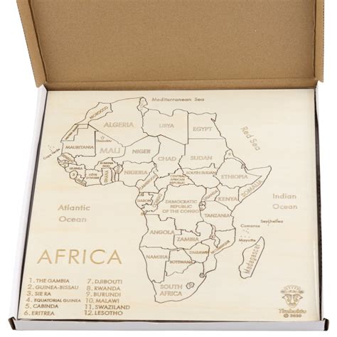 Africa Map Puzzle – Timbuktu™