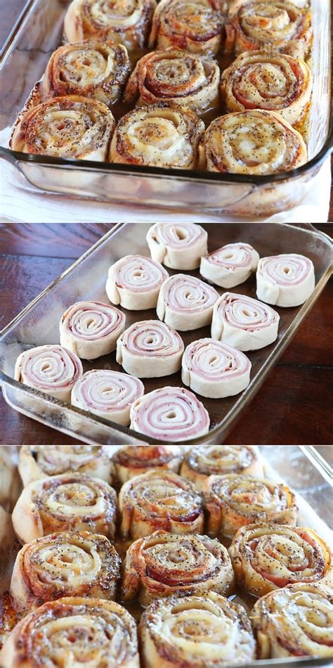 Закуска с ветчиной и сыром