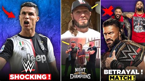 OMG CRISTIANO Ronaldo IN WWE The USOS Confirm Betrayal For Roman