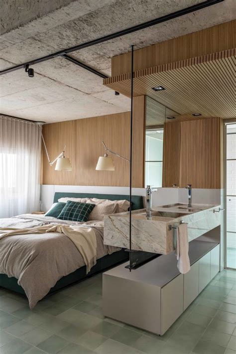 Quarto Para Alugar No Brás Com Banheiro Dentro - Quarto com Banheiro: +50 Modelos para Usar no seu Projeto de Suíte ...