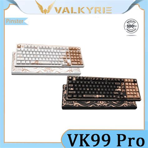 VALKYRIE VK Pro Wireless Mechanical Keyboard Hot Swappable RGB GASKET Custom Gaming